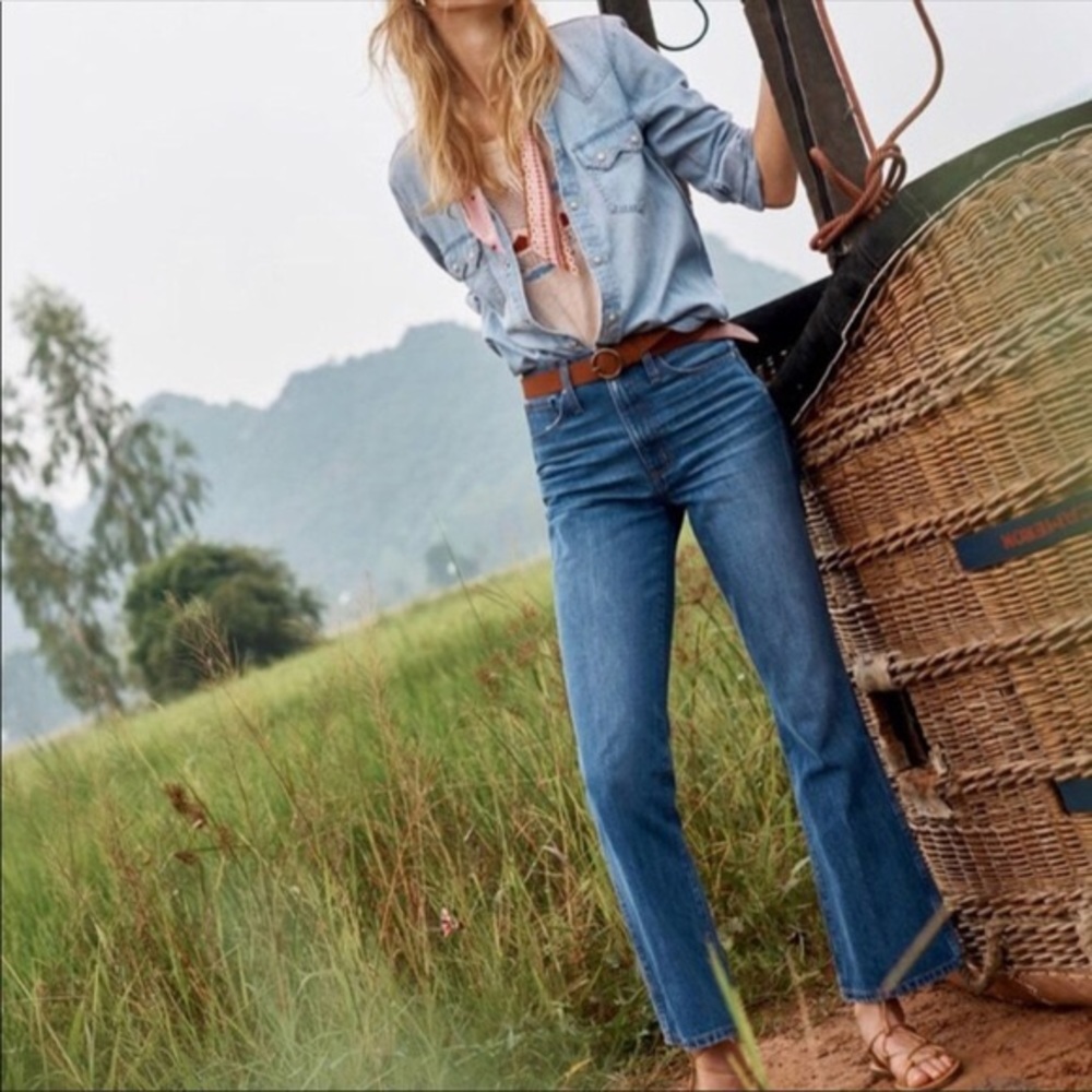 Madewell Rigid Flare jeans NWOT
